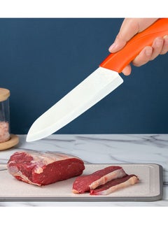 Astylway Ceramic Knife Set 6 Piece Ceramic Knives Colored with Cover Kitchen Knife Set include Peeler 3 inch Paring Knife Bread knife 6 inch Small Chef Knife  - Image 4
