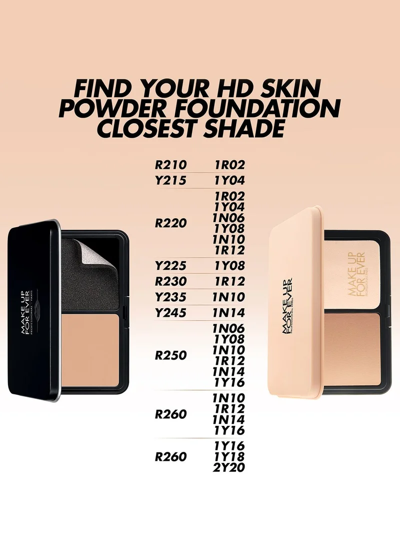 MAKE UP FOR EVER HD Skin Powder Foundation - 2Y36 - Warm Honey