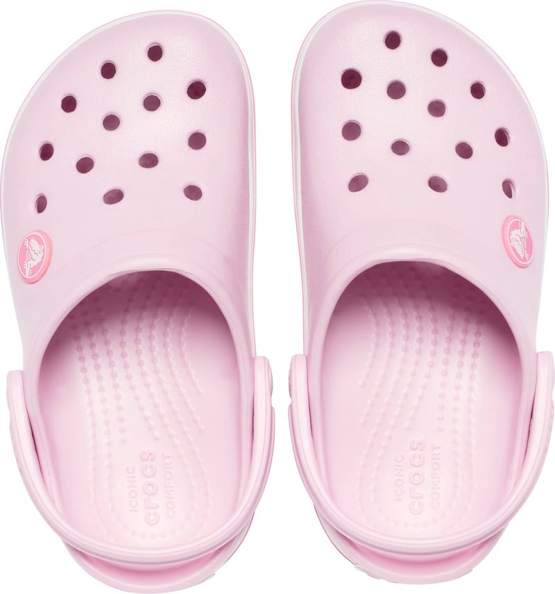 Crocs Unisex-Child Crocband Clogs (Todder Shoes), Ballerina Pink, 5 Toddler - Image 2