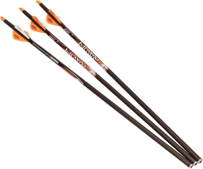 RAVIN R133 Match Weight Lighted .003-Carbon Crossbow Arrows 20" 3-Pack - 400 Grain Lighted Nock Technology Crossbows Only (Except R500/R470/R18) - Image 2