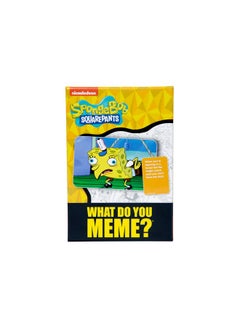 WHAT DO YOU MEME? ® Spongebob Squarepants Expansion Pack - Family Card Games For Kids And Adults  - Image 1