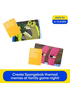 WHAT DO YOU MEME? ® Spongebob Squarepants Expansion Pack - Family Card Games For Kids And Adults  - Image 2