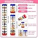 Leitee 3 Pieces Rainmaker Rain Stick for Baby Shaker Sensory Auditory Musical Instrument Rattle Tube Plastic Toy for Boys and Girls 4 Inches 8 Inches 12 Inches One Each Size - Image 4