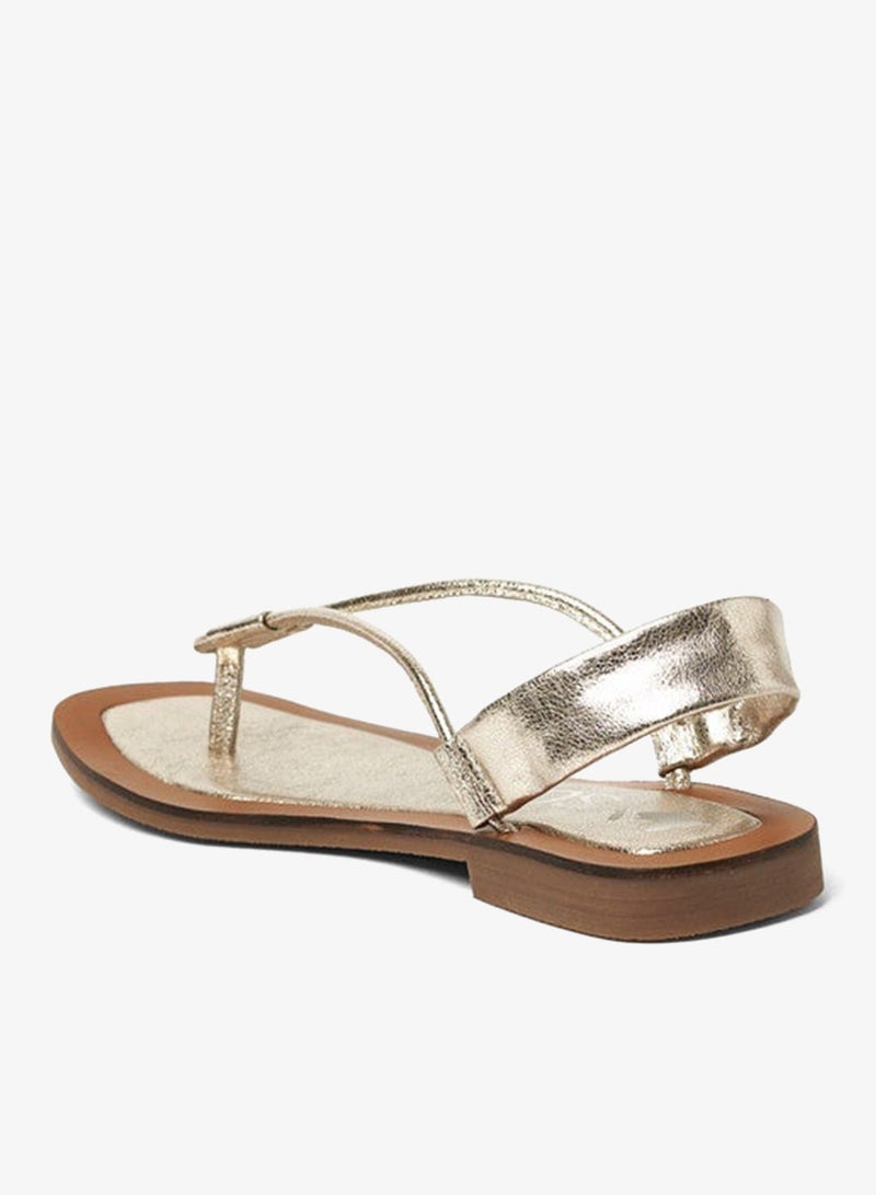 Y.so Women's Flat Slingback Sandals – Slip-On Comfort with Backstrap Support - Image 3