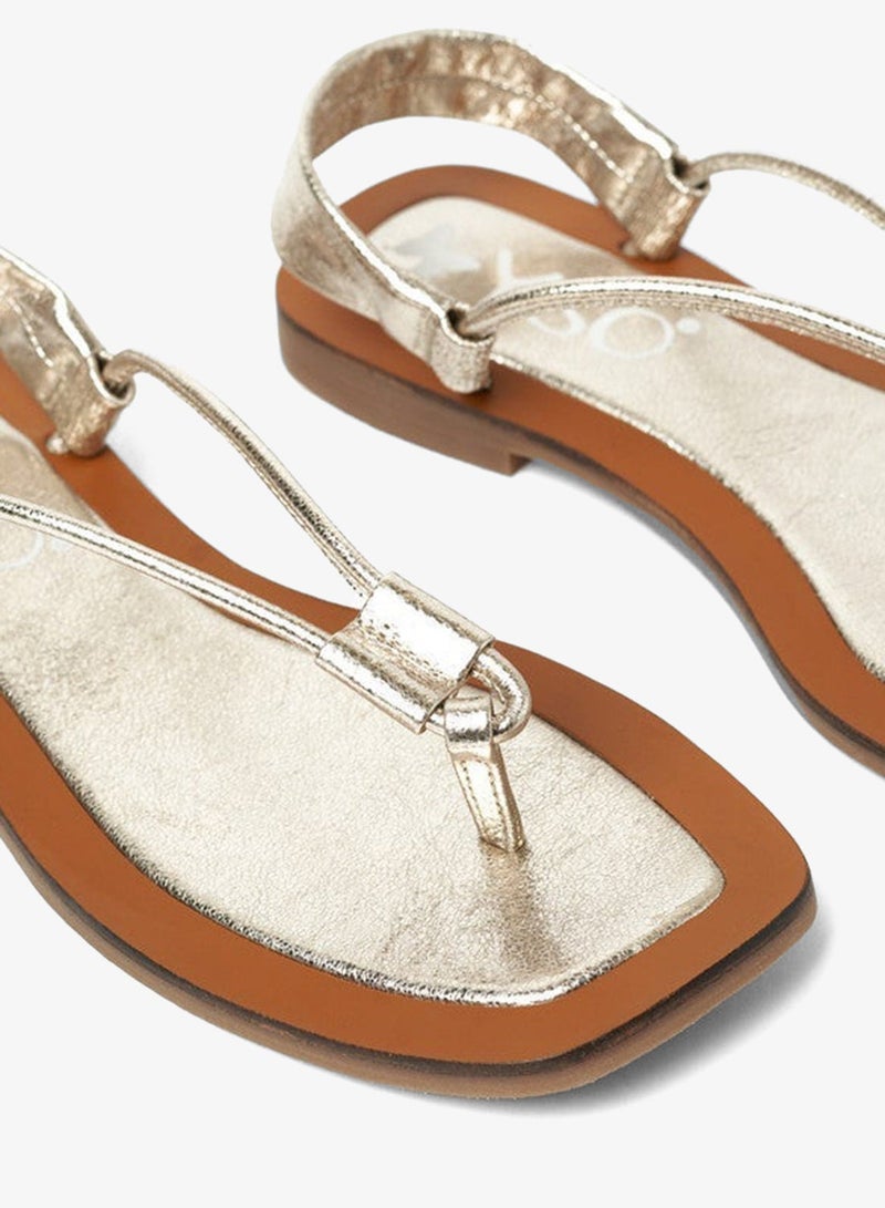 Y.so Women's Flat Slingback Sandals – Slip-On Comfort with Backstrap Support - Image 4