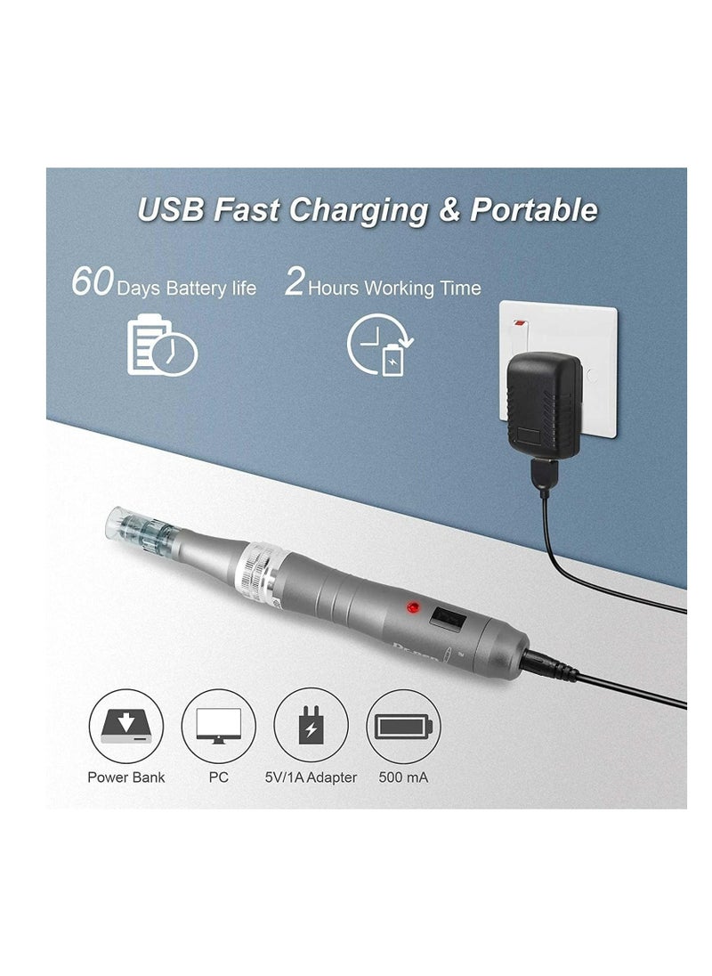 Dr.pen Dr Pen M8 Microneedle Pen, Rechargeable, Derma pen for Face Home, Adjustable  - Image 4