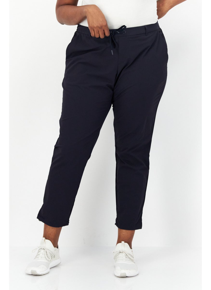 Tchibo Women Sportswear Fit Training Track Pants, Navy  - Image 1