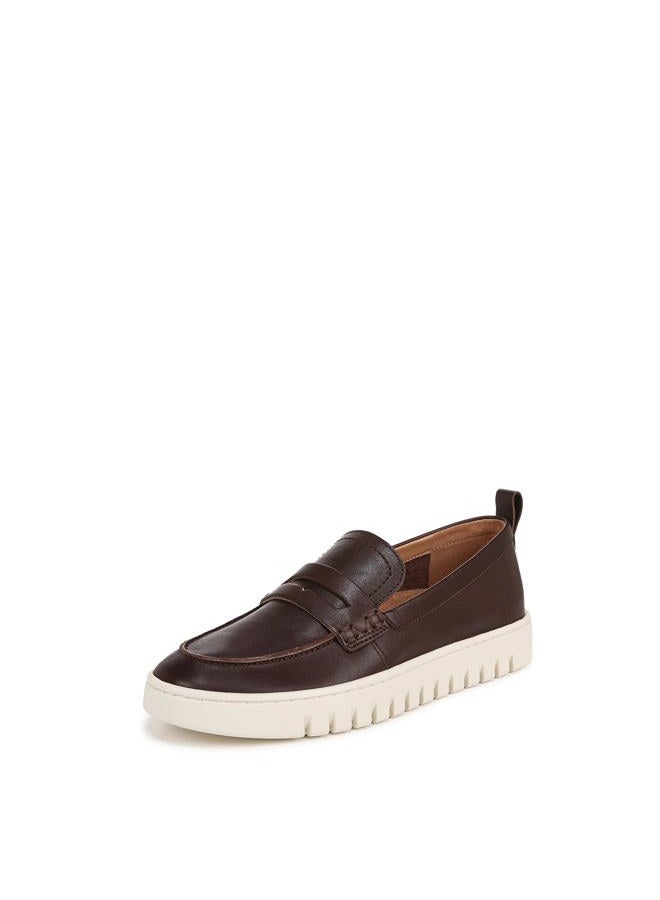 Vionic Women's Uptown Loafer, Dark Brown Leather, 40.5 EU - Image 1