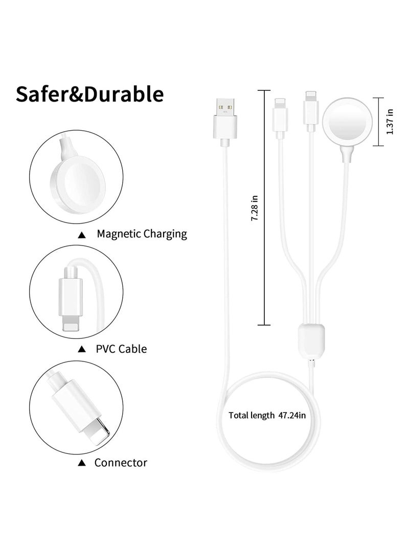 ELTRAZONE 3 in 1 Magnetic Wireless Charger Adapter For Apple iWatch - Image 4