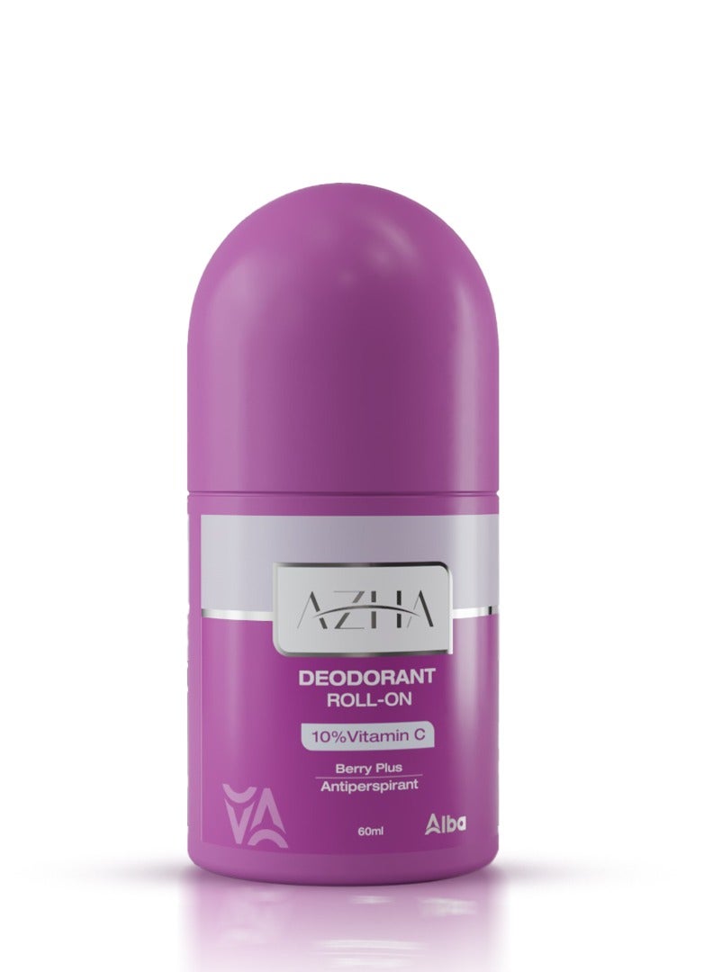 أزهى مزيل عرق من أزهي التوت بلس 60ملي ( بنفسجي ) - Image 1