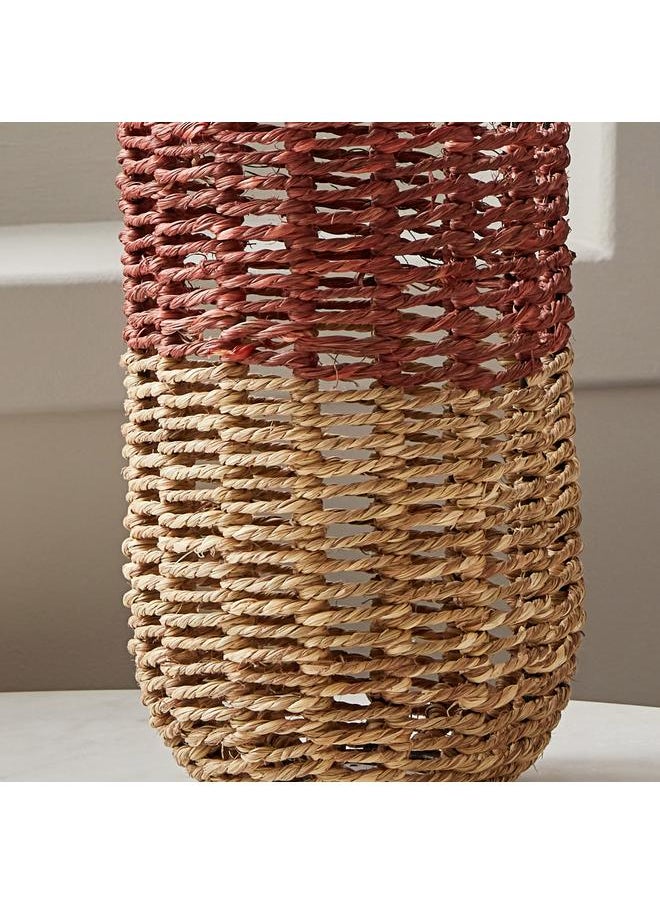 إسبليندد مزهرية معدنية أسطوانية الشكل مقاس 14×14×25.5 سم  - Image 3