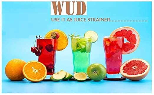 WUD مجموعة WUD من 5 قطع قماش موسلين للمطبخ لتصفية العصير وصنع الجبن والزبادي ولف الروتي والشباتي - Image 5