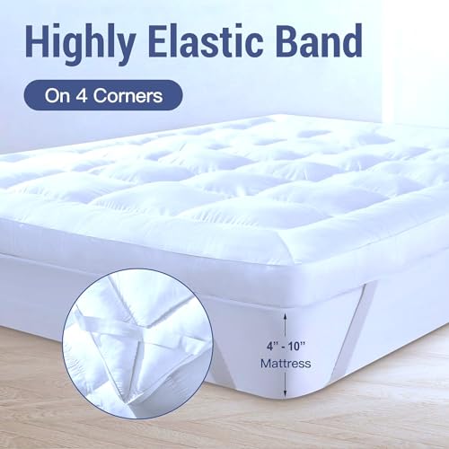 AJISH Super Soft Mattress Topper Single Bed 72X36 | Single Bed Topper Padding 2" inch | 500 GSM Microfiber Top Surface Back & Neck Pain Relief | Comfort Sleep All Night (Mint Green, 3 X 6 Feet) - Image 3