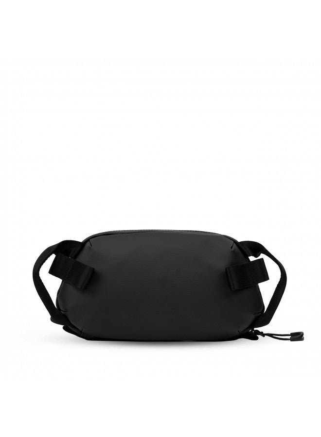 WANDRD WANDRD Tech Bag, Medium - Travel Bag and Tech Organizer for Everyday Carry - Weather-Resistant and Durable for Hiking, Camping, Sport, and More (Black)  - Image 2