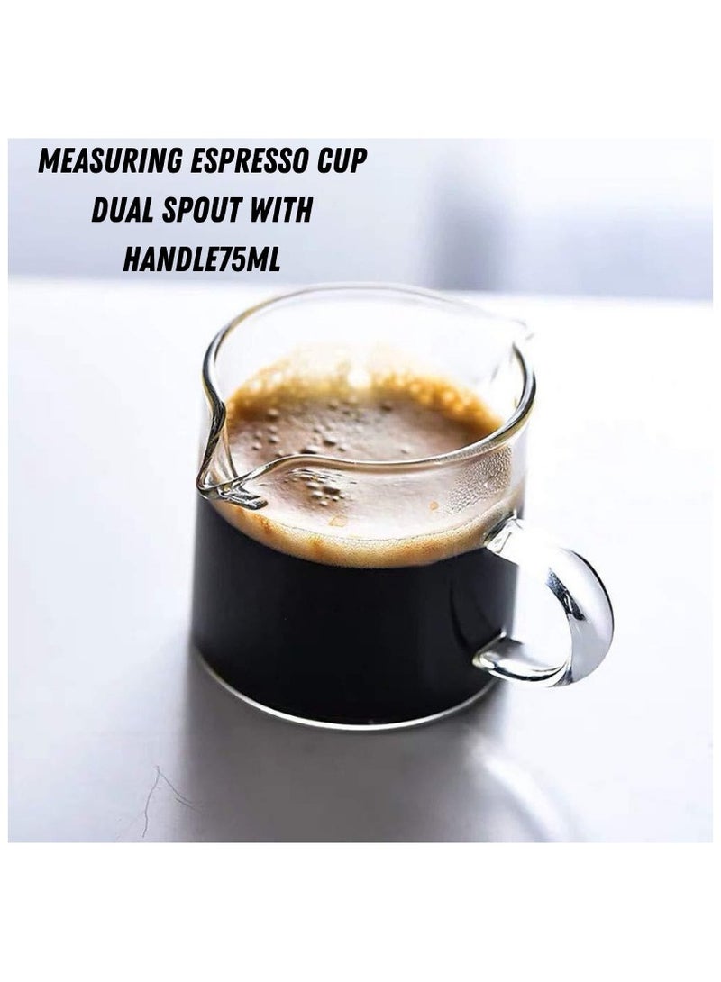 تايم مور كوب قياس إسبريسو شفاف 75 مل