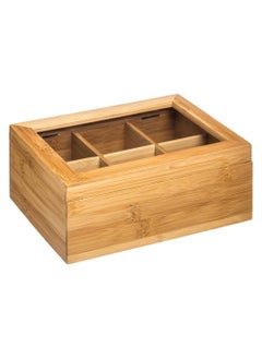 5five Bamboo Tea Box W Lid 