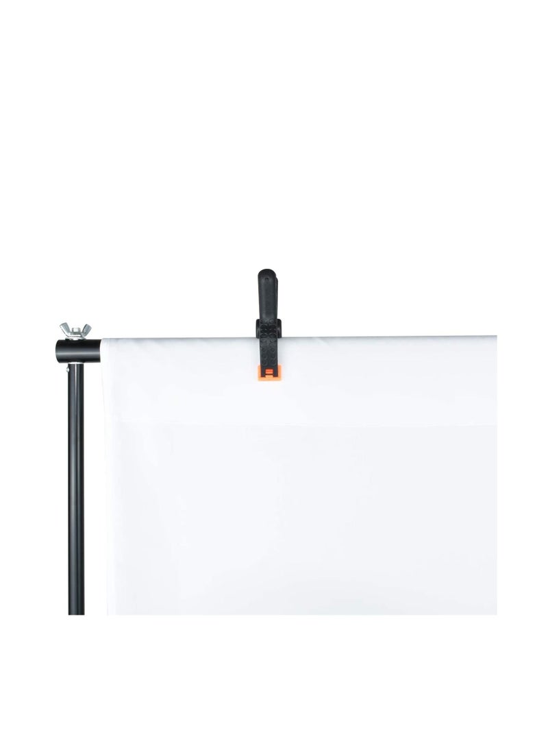 كابتن تيك Spring Clamps, 3.5inch Plastic Clips, Small Backdrop Clips, Professional Clamps Heavy Duty, Spring Clips for Crafts, Backdrop Stand, Home Improvement, Photography Studios 10Pack Black - Image 5