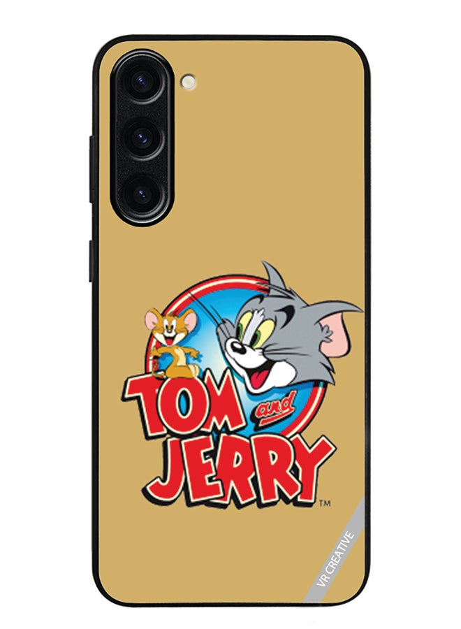 VR CREATIVE Protective Case Cover For Samsung Galaxy S24 Tom And Jerry Design Multicolour - Image 1