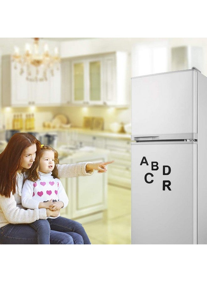 Firlar 124Pcs Magnetic Letters Uppercase Alphabet Abc Magnets For Fridge Refrigerator Foam Alphabet Letters Refrigerator Magnets Educational Tools For Spelling And Learning Black - Image 3
