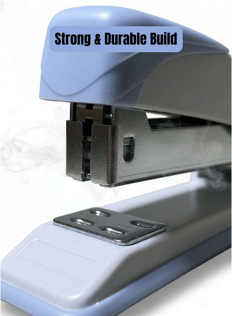 Stapler Set with 12# Pins & Remover, Heavy Duty Metal Stapler for Office School Home Use Durable Compact - Image 5
