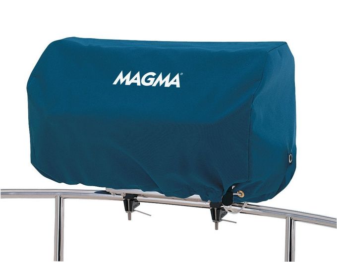 Magma A10-1290CN Rectangular Grill Cover | 12"x24" Protective Cover for Magma Grills | Weather-Resistant Boat & RV Grill Cover | Captain's Navy - Image 1