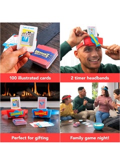 SPIN MASTER Hedbanz Blastoff Game for Families and Kids aged over 6  - Image 2