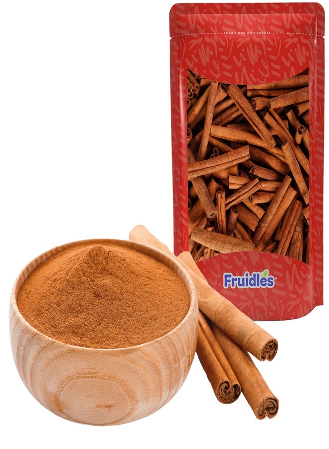 Fruidles Cinnamon Sticks, 4 Oz Premium Grade Harvested Natural Cassia Cinnamon, Strong Aroma, Perfect for Baking, Cooking & Beverages, Kosher Certified - - Image 5
