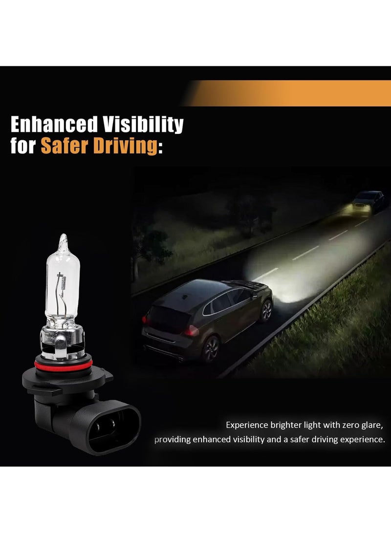 Loquat LIGRO 4PCS Premium Halogen Bulbs High Quality Quartz Glass for Bright and Clear Light 9005 12V/100W 1PCS BL10302 - Image 4