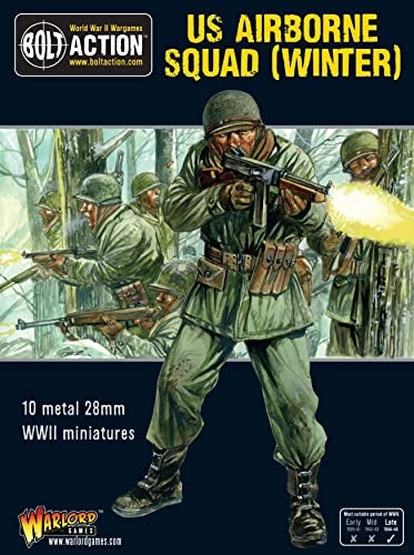 Warlord Games Bolt Action US Airborne Squad Winter - Image 1