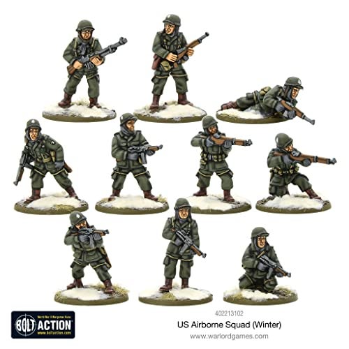 Warlord Games Bolt Action US Airborne Squad Winter - Image 5
