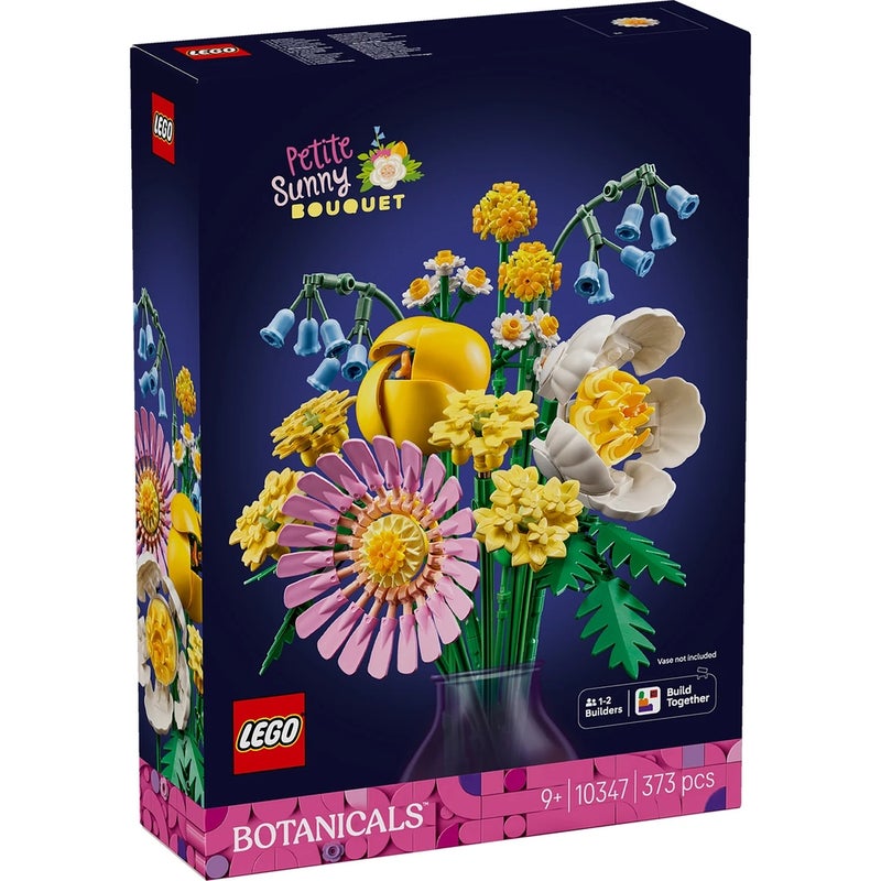 LEGO - Botanicals Petite Sunny Bouquet 373 Pieces - 10347 - Image 1