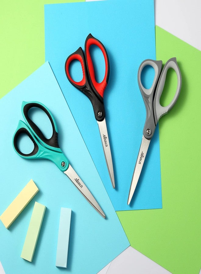 LIVINGO 3 Pack 8.5" Sharp Scissors All Purpose - Image 5