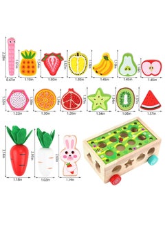 M MIAOYAN Toddlers Montessori Wooden Educational Toys for Baby Boys Girls Shape Sorting Toys Wood Preschool Learning Fine Motor Skills Game  - Image 4