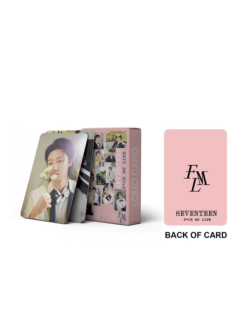 Generic 55 Pcs lomo card Seventeen 2023 New Album  - Image 4