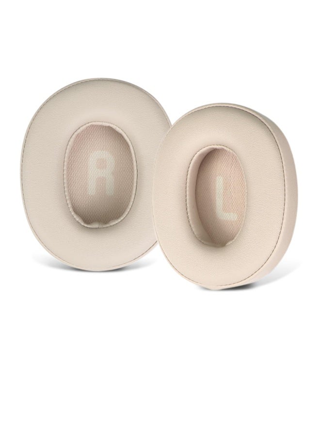 Earpads Replacement for JBL Tune 700BT/710BT/720BT/750BTNC/760NC/770NC Headphones Ear Pads Cushions with Softer Protein Leather Noise Isolation Foam (Sand Dune)