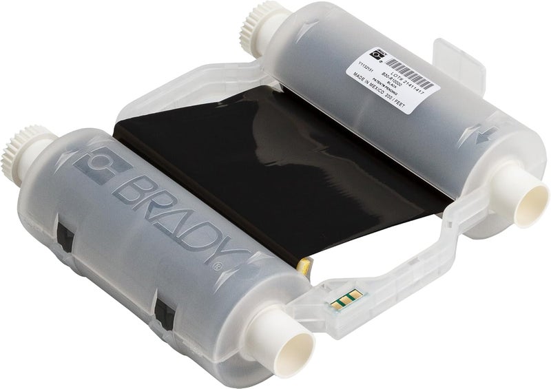Brady B30 Series R10000 Printer Ribbon - Black, 4.33in Width - Image 1