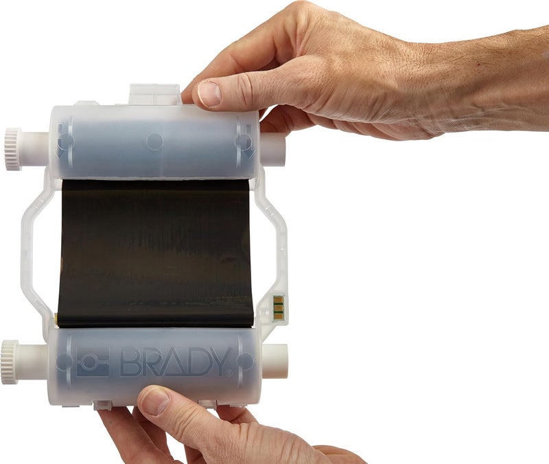 Brady B30 Series R10000 Printer Ribbon - Black, 4.33in Width - Image 3