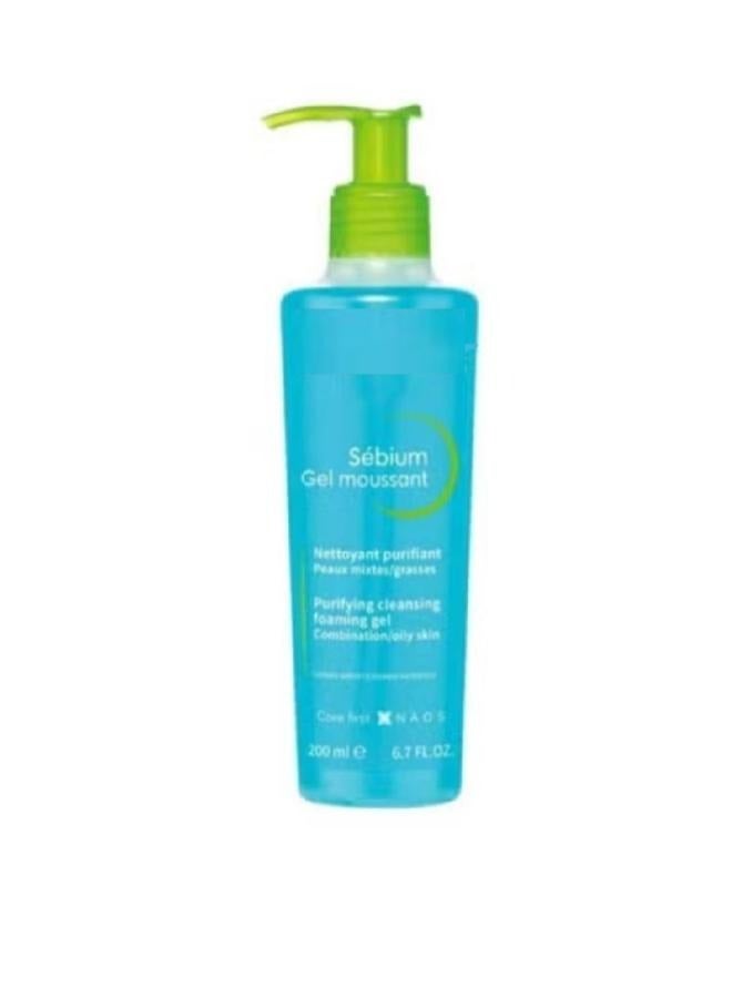 Generic Sebium Gel Moussant Purifying Foaming Blue 200ml 