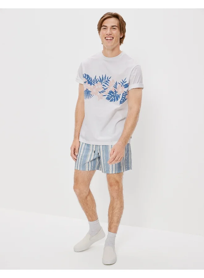 امريكان ايجل AE Super Soft Floral T-Shirt