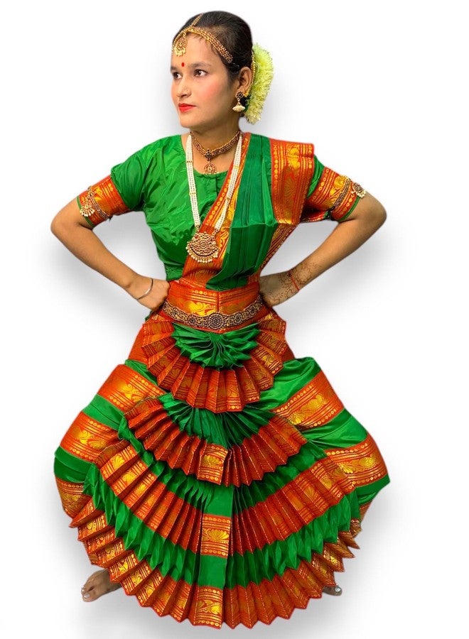 TWINKLE TOTS - Bharatnatyam,Mohiniyattam,Odissi,Kaalbeliya All Dress for Girls School Functions,Tredinational Dance,events,photoshoot - Image 1
