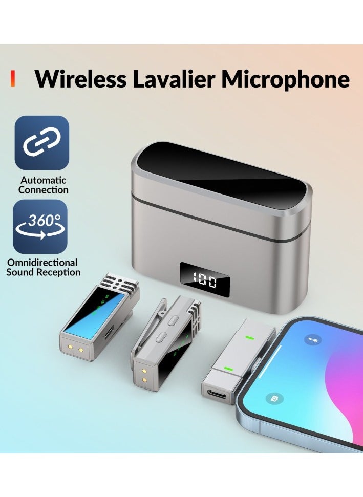 Jmary MW-15 USB-C / Type-C Port 2.4G Lavalier Wireless Microphone  - Image 5