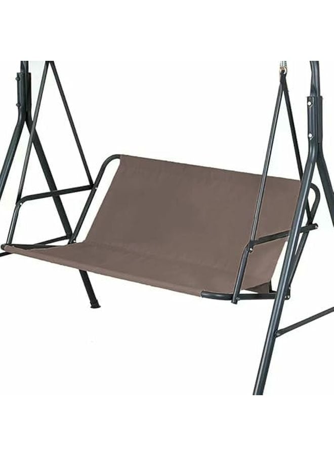 Coffee Heavy Duty Waterproof Oxford Swing Seat Cover Replacement 62x20 5x20 5 Inch - Image 2