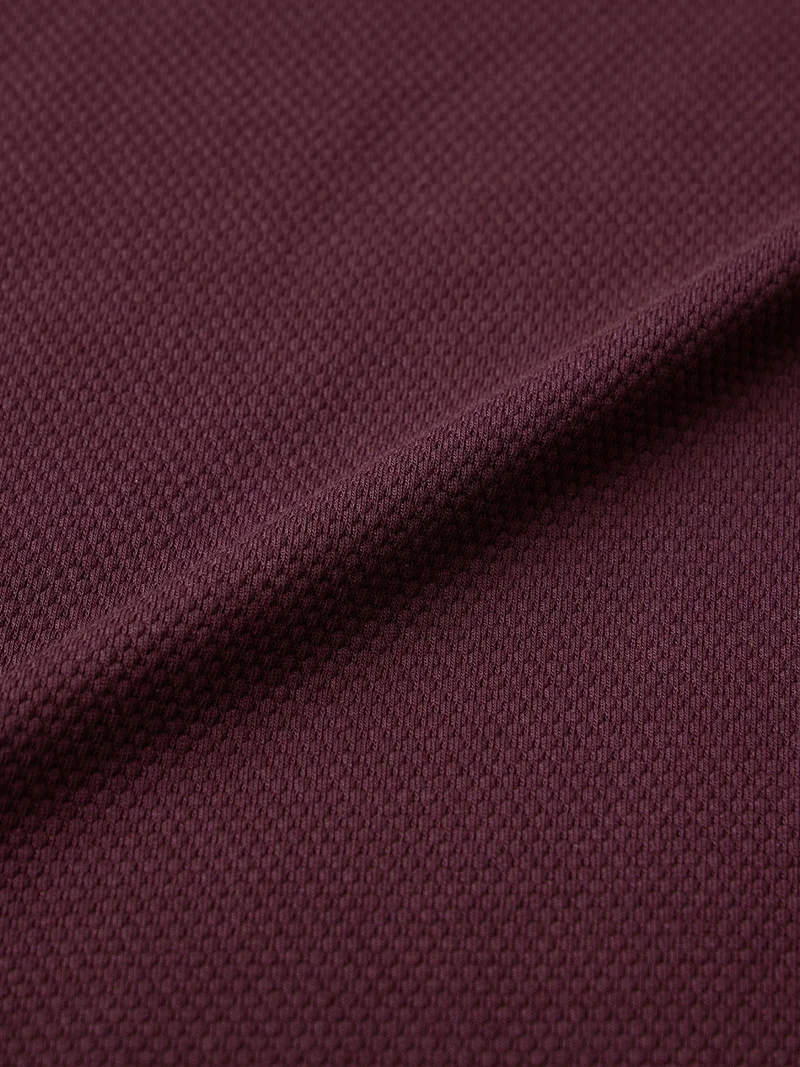 The Souled Store  The Souled Store Popcorn: Men and Boys Short Sleeves Polo Collar Textured Knit Cotton Regular Fit Lightweight Breathable All-Season Polo T-Shirt for Casual and Business Wear  | Best Price UAE