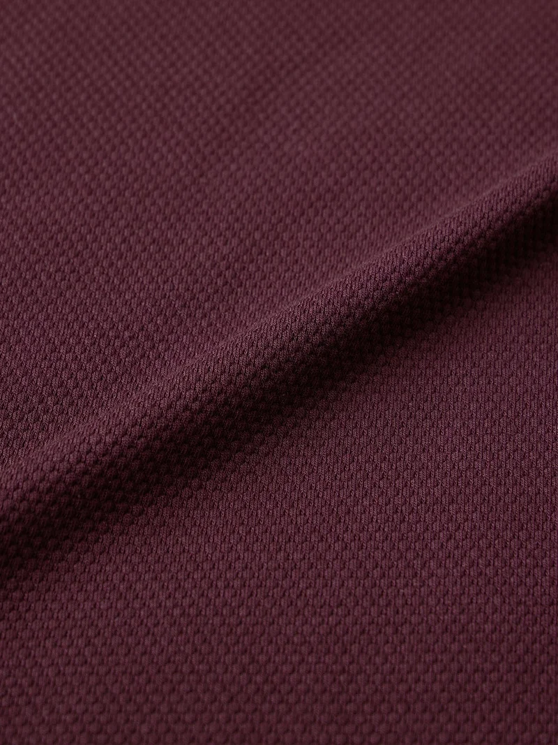 The Souled Store  The Souled Store Popcorn: Men and Boys Short Sleeves Polo Collar Textured Knit Cotton Regular Fit Lightweight Breathable All-Season Polo T-Shirt for Casual and Business Wear  | Best Price UAE