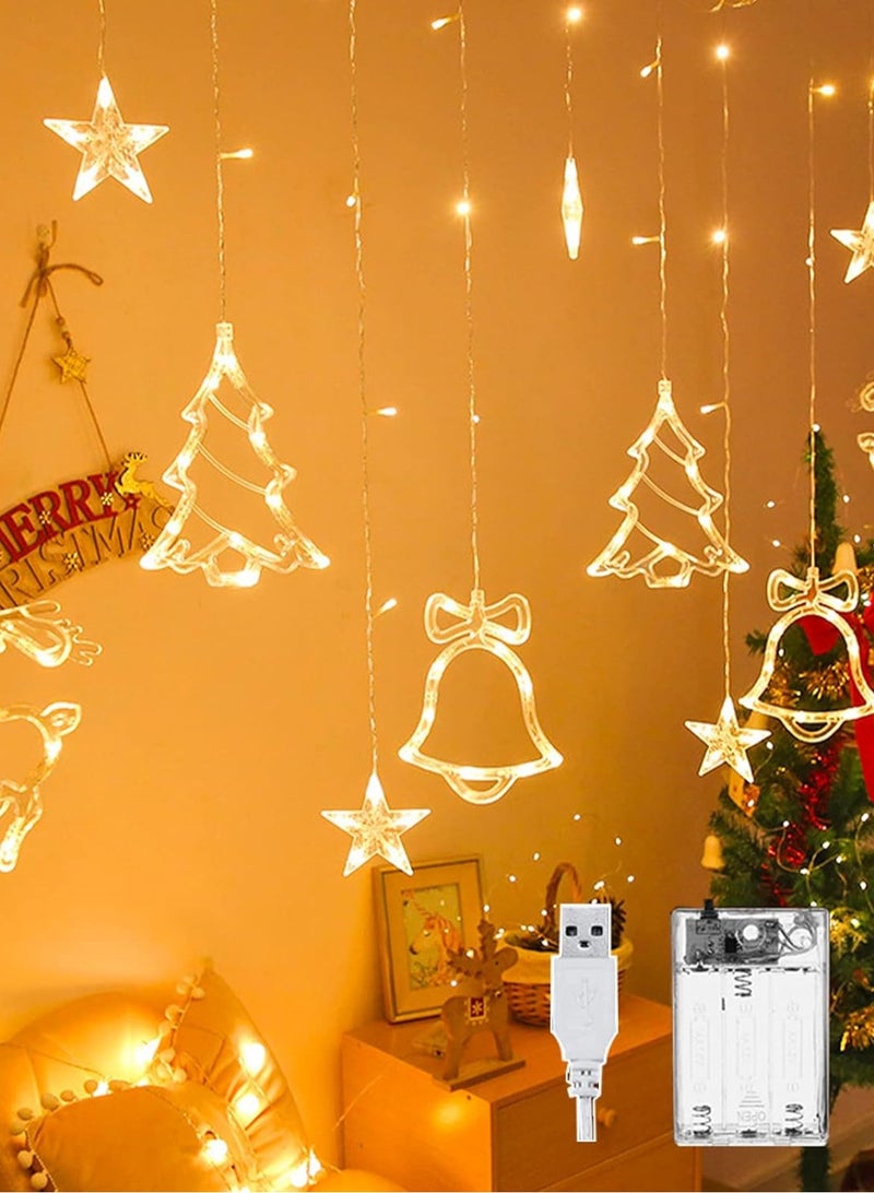 لوبيتيز أدى ميلو خرافية مصباح ، 3.5 متر ضوء الشاشة ، بطارية تعمل بالطاقة + الناقل التسلسلي العام إضاءة عيد الميلاد ( لا تحتوي على بطاريات ، تحتاج إلى 3 بطاريات AA ) ، أضواء صغيرة ، أضواء فلاش ، ستارة ضوء القمر والنجوم الديكور الداخلي عطلة الديكور ستار ضوء الغلاف الجوي ، ومناسبة جدا للستائر ، عيد الميلاد ، شرفة ، حفل زفاف - Image 1