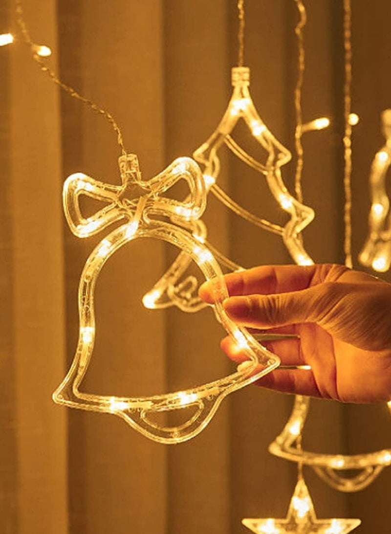 لوبيتيز أدى ميلو خرافية مصباح ، 3.5 متر ضوء الشاشة ، بطارية تعمل بالطاقة + الناقل التسلسلي العام إضاءة عيد الميلاد ( لا تحتوي على بطاريات ، تحتاج إلى 3 بطاريات AA ) ، أضواء صغيرة ، أضواء فلاش ، ستارة ضوء القمر والنجوم الديكور الداخلي عطلة الديكور ستار ضوء الغلاف الجوي ، ومناسبة جدا للستائر ، عيد الميلاد ، شرفة ، حفل زفاف - Image 2