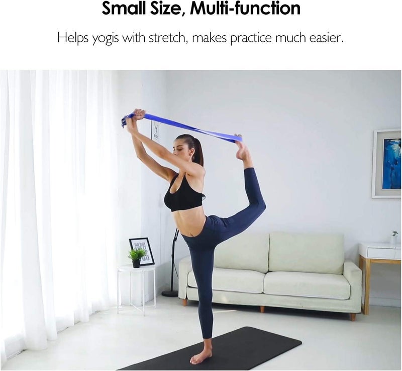 Fashnex Yoga Belt for Women and Men - Yoga Strap for Stretching with Extra Safe Adjustable D-Ring Buckle - Durable and Comfortable - Image 5