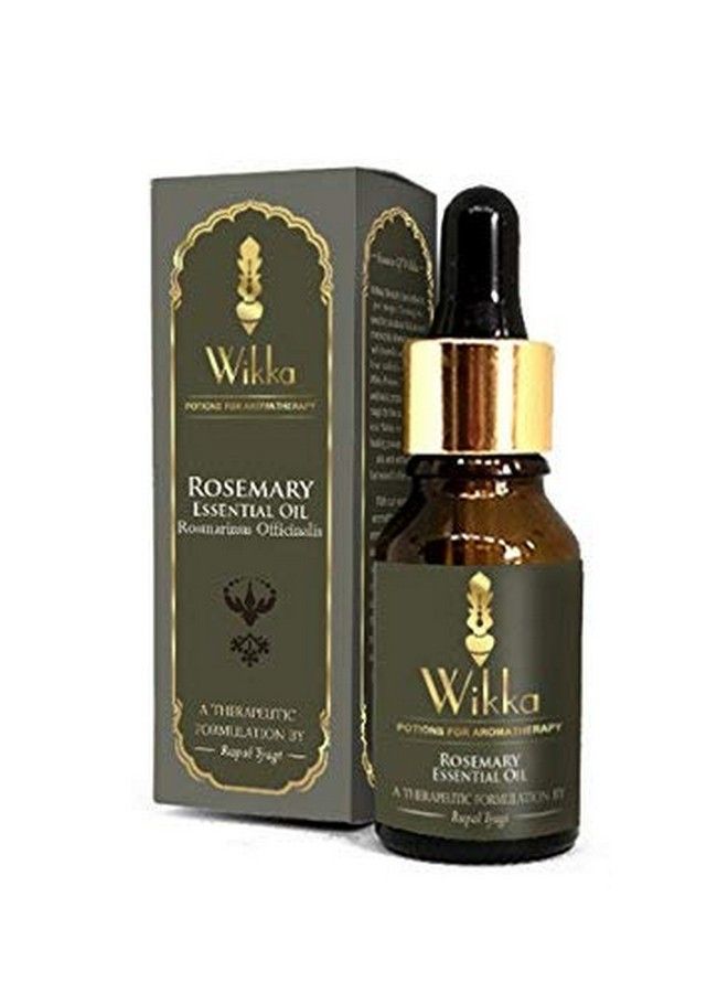 Wikka 100% Pure Therapeutic Grade Rosemary Essential Oil For Hair Growth Dandruff & Acne Skin (Rosmarinus Officinalis) 15Ml - Image 1