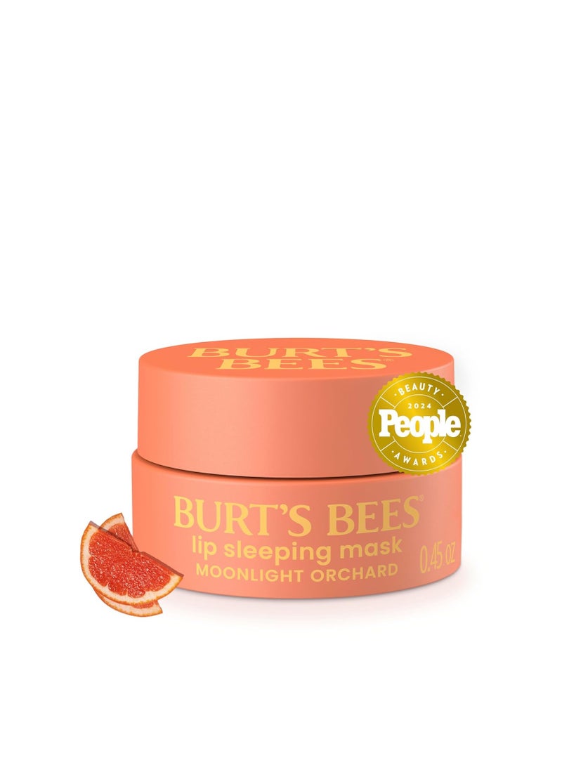 Burts Bees Burt’s Bees Moonlight Orchard Lip Sleeping Mask, With Hyaluronic Acid and Squalane Moisturizer To Instantly Hydrate Lips, Overnight Lip Mask, Lip Treatment, 0.45 oz. 