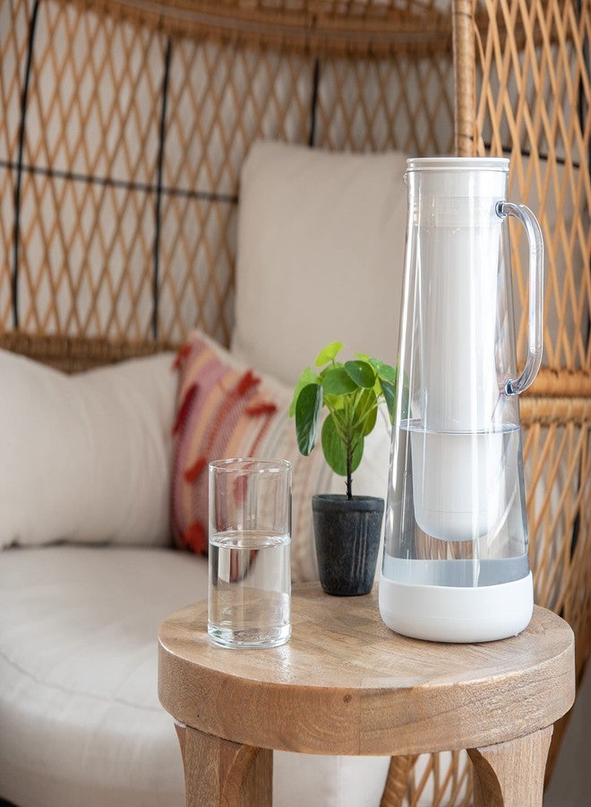 LifeStraw Home Silicone Base, Water Filter Pitcher 10-Cup Accessory, White - Image 4